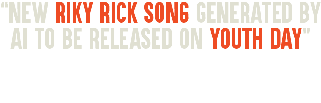 New Riky Rick song generated by AI to be released on Youth Day - The Citizen